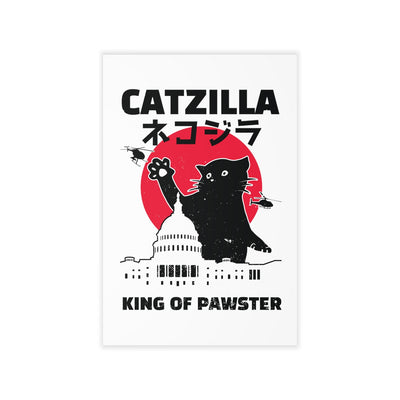 Catzilla Removable Wall Decal