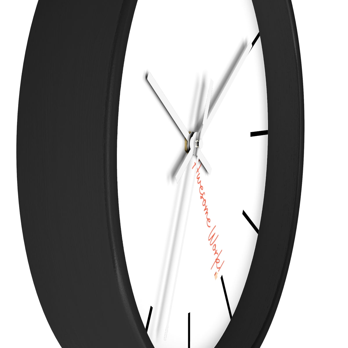 Awesome Work Thumbs Up Wall Clock