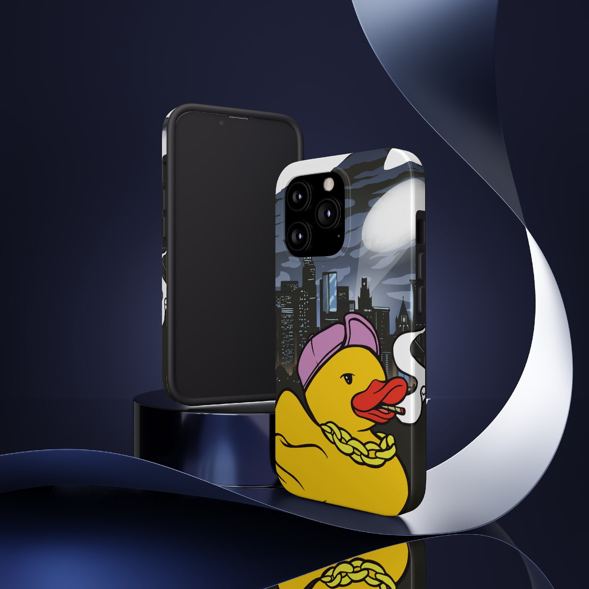 Stoner Ducky City Lights Tough Phone Cases