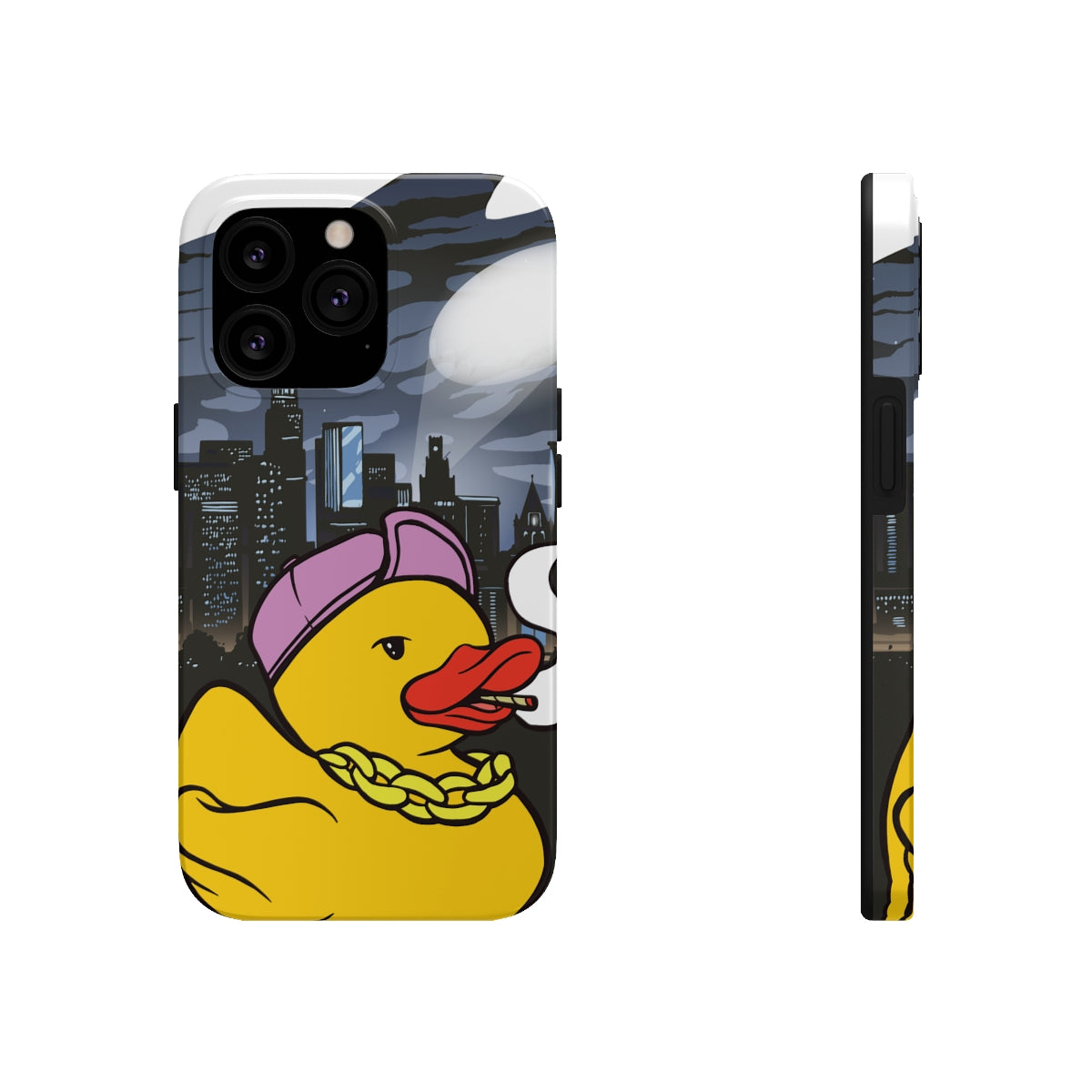 Stoner Ducky City Lights Tough Phone Cases