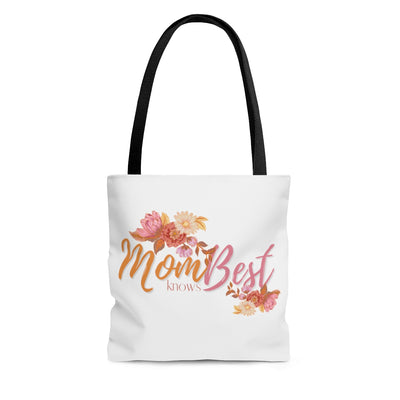 Mom Knows Best Vintage Florals Tote Bag