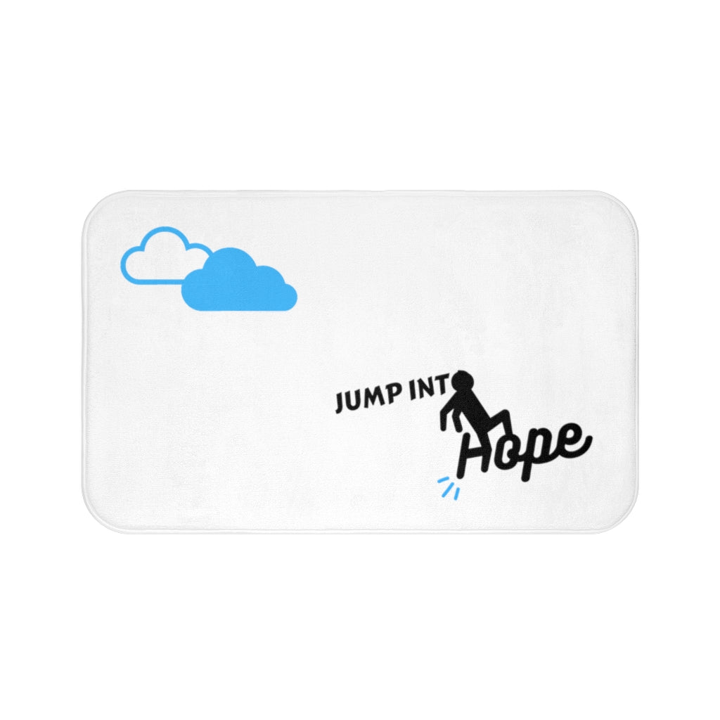 Jump Into Hope Bath Mat