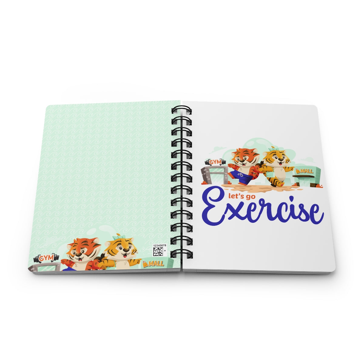 Let's Go Exercise Kai & Kika Journal
