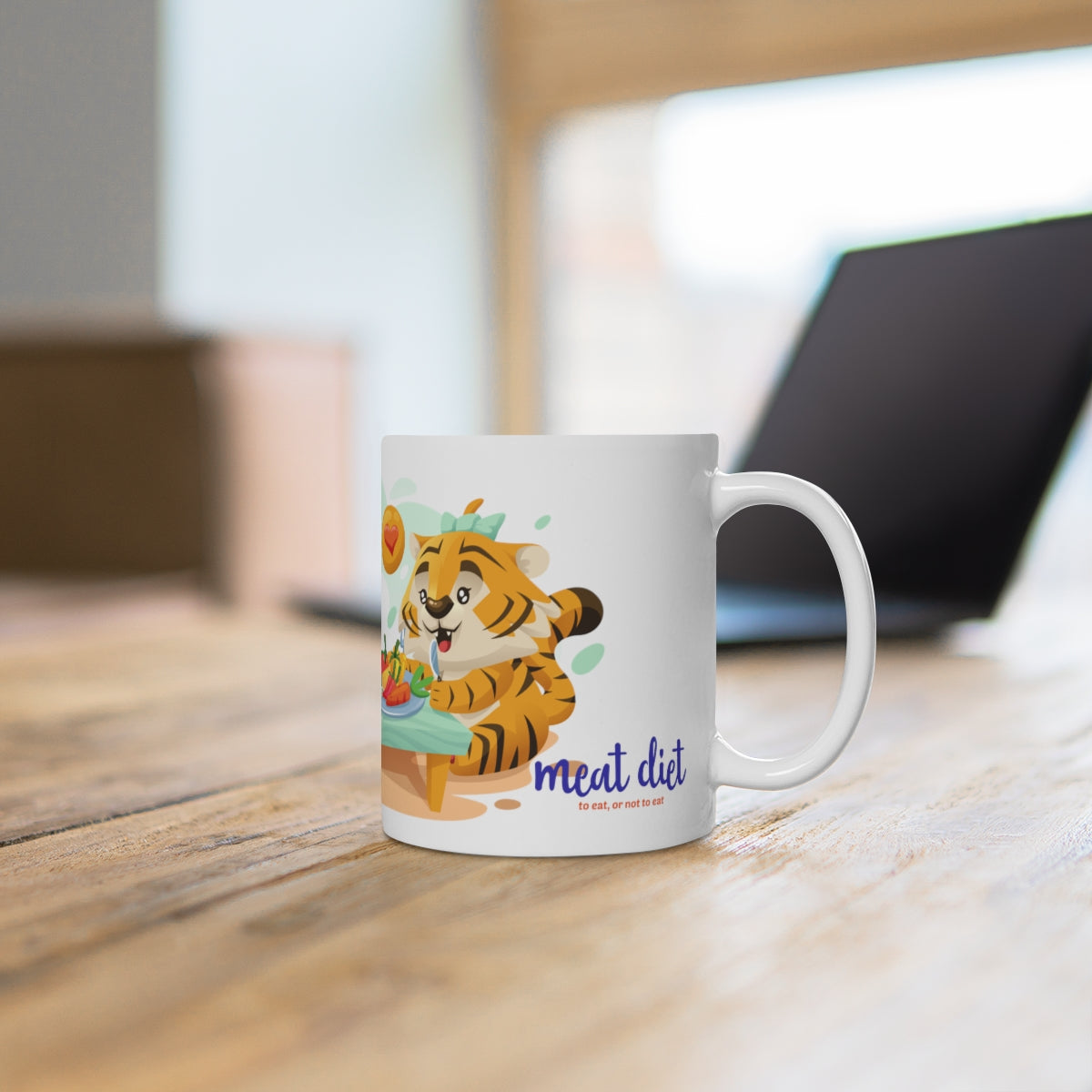 Meat Diet Kai & Kika Mug