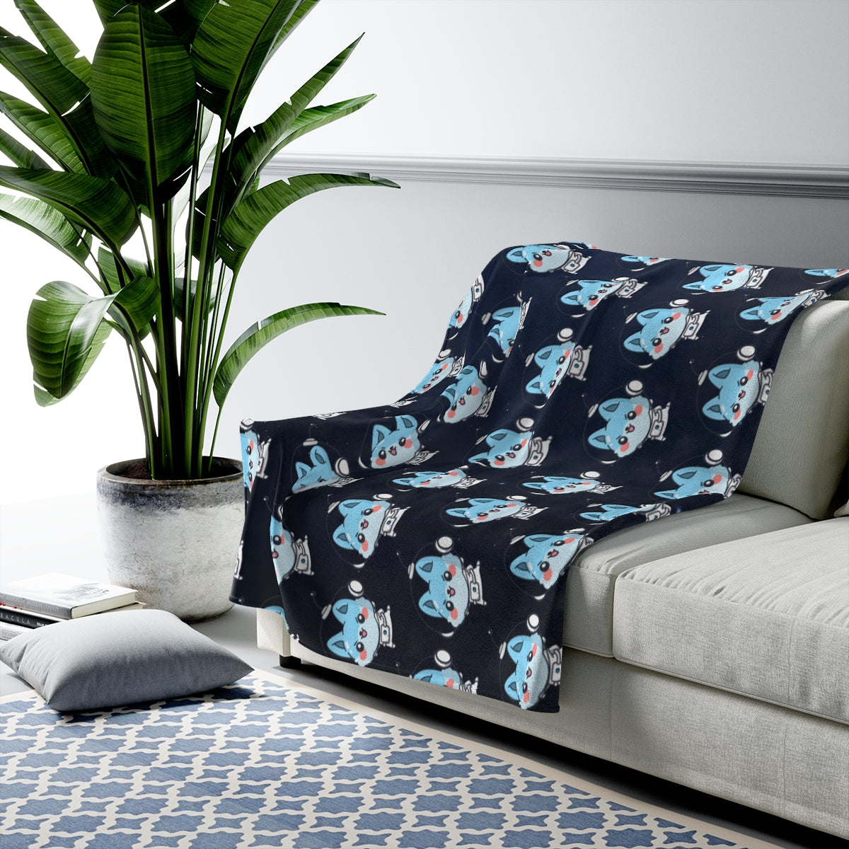 Resolve Buster to the Rescue! Velveteen Blanket