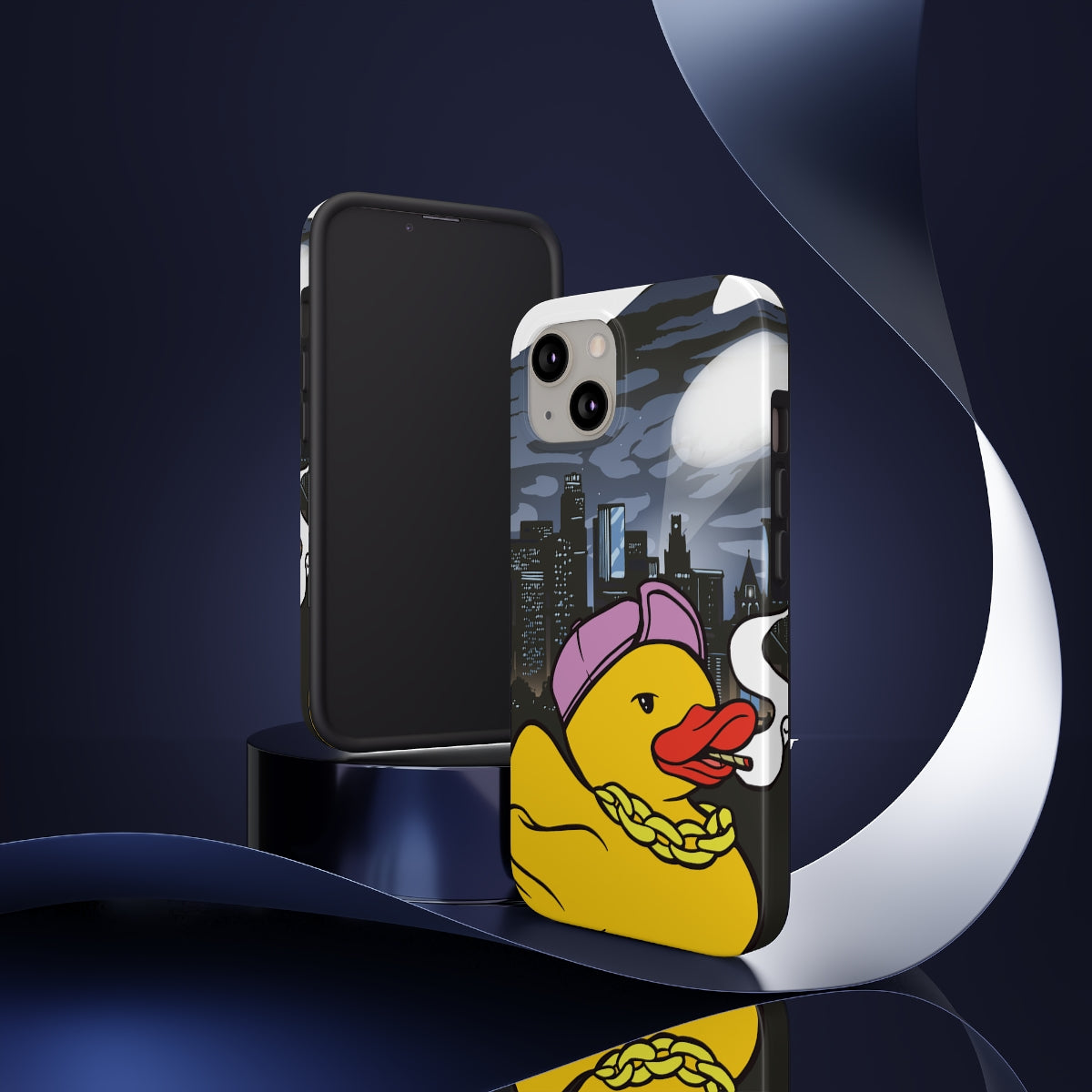 Stoner Ducky City Lights Tough Phone Cases