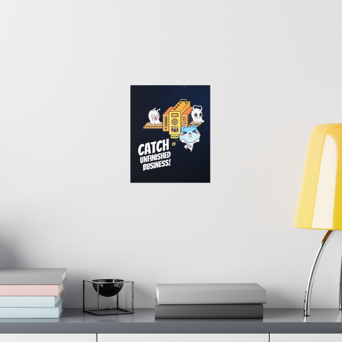The Effort Machine At Work Matte Poster