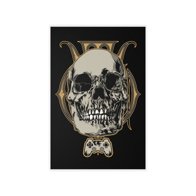 Gaming Skull King Removable Wall Decal