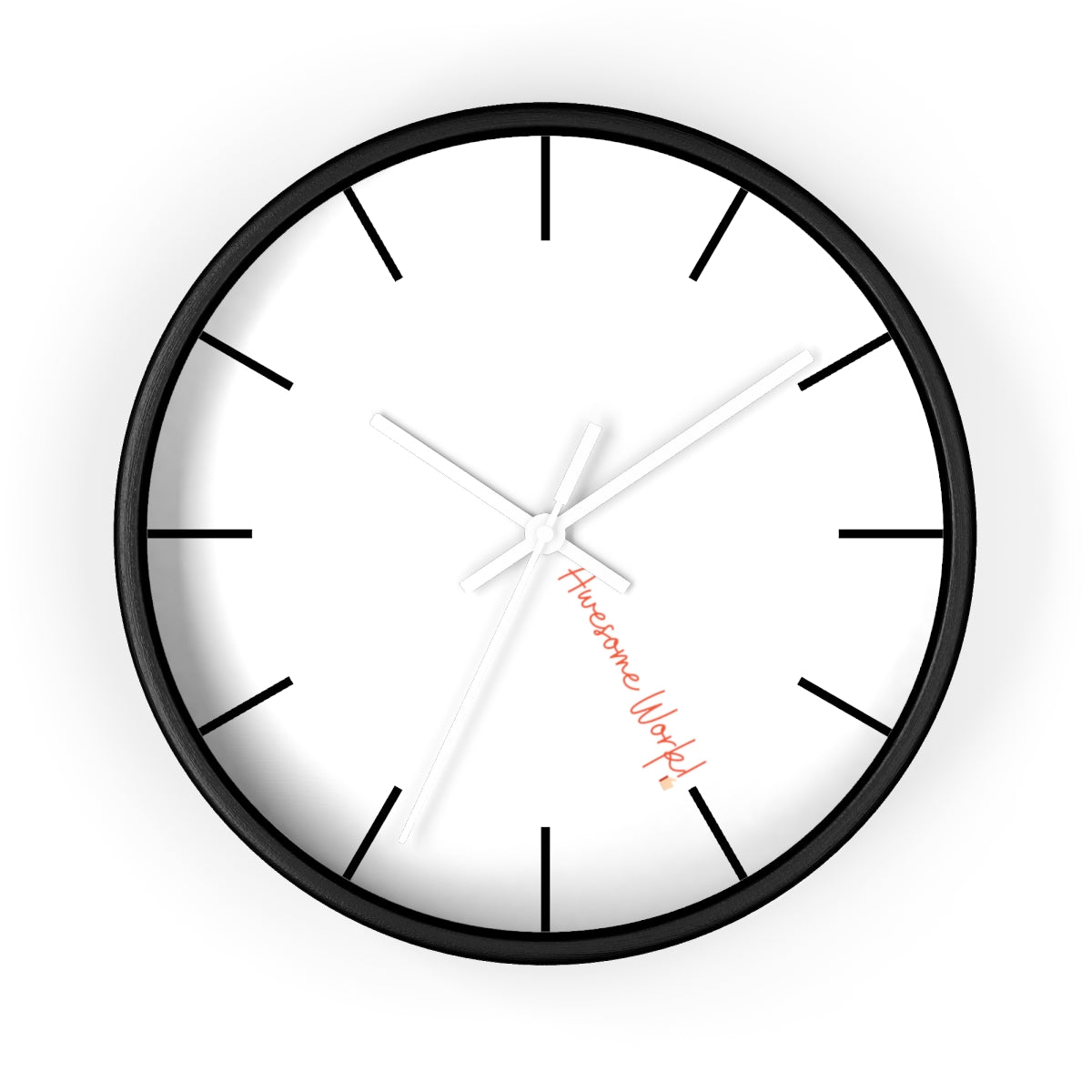 Awesome Work Thumbs Up Wall Clock
