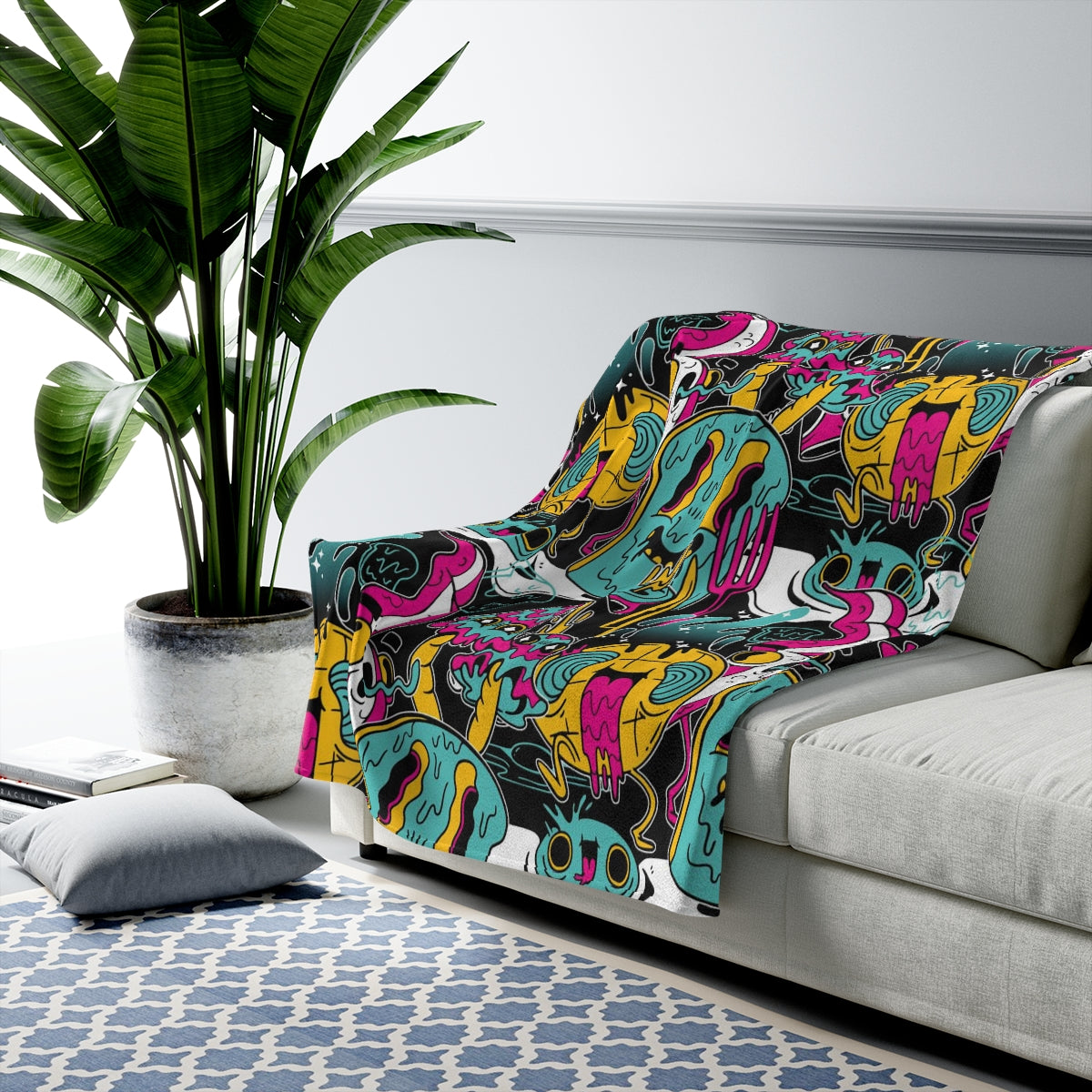 Ghoul Forest Halloween Blanket