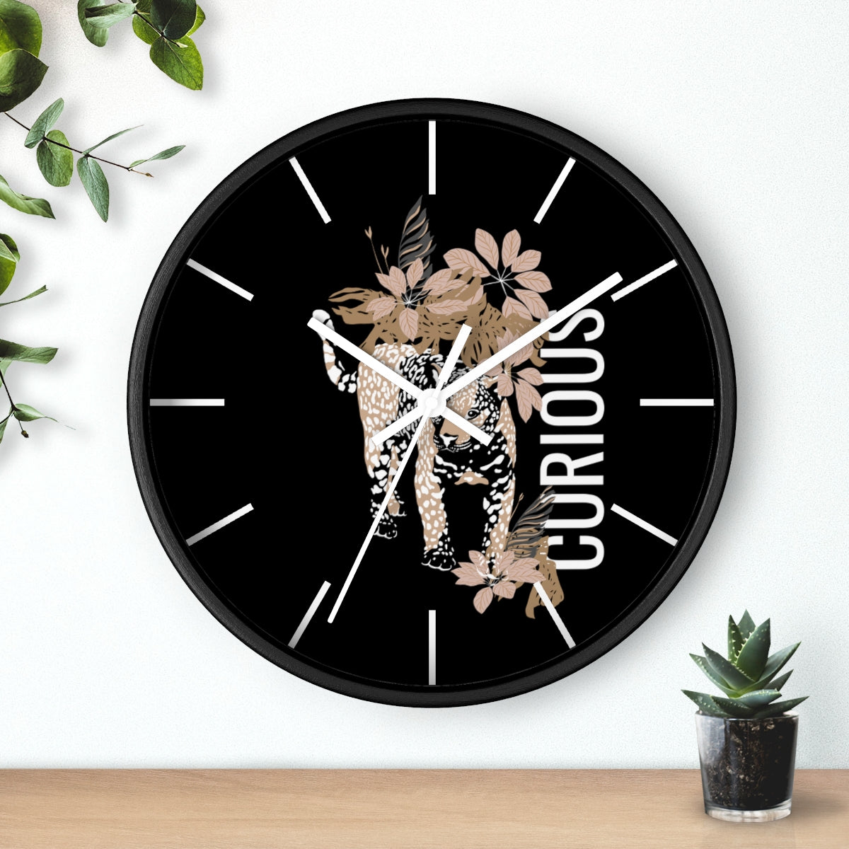 Animal Kingdom: Curious Wall Clock