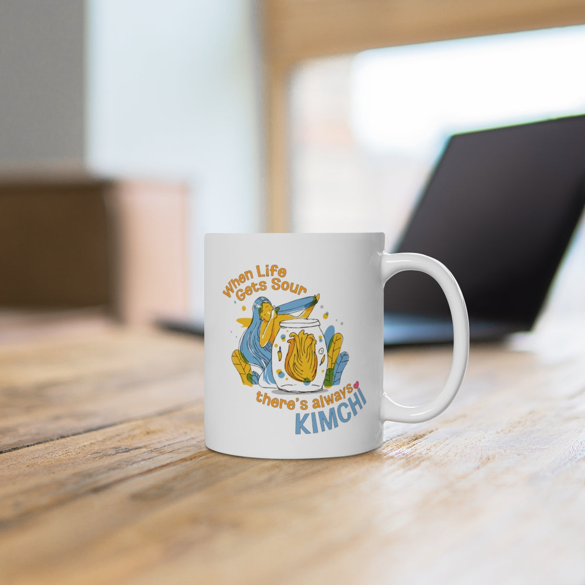 When Life Gets Sour There's Always Kimchi Mug