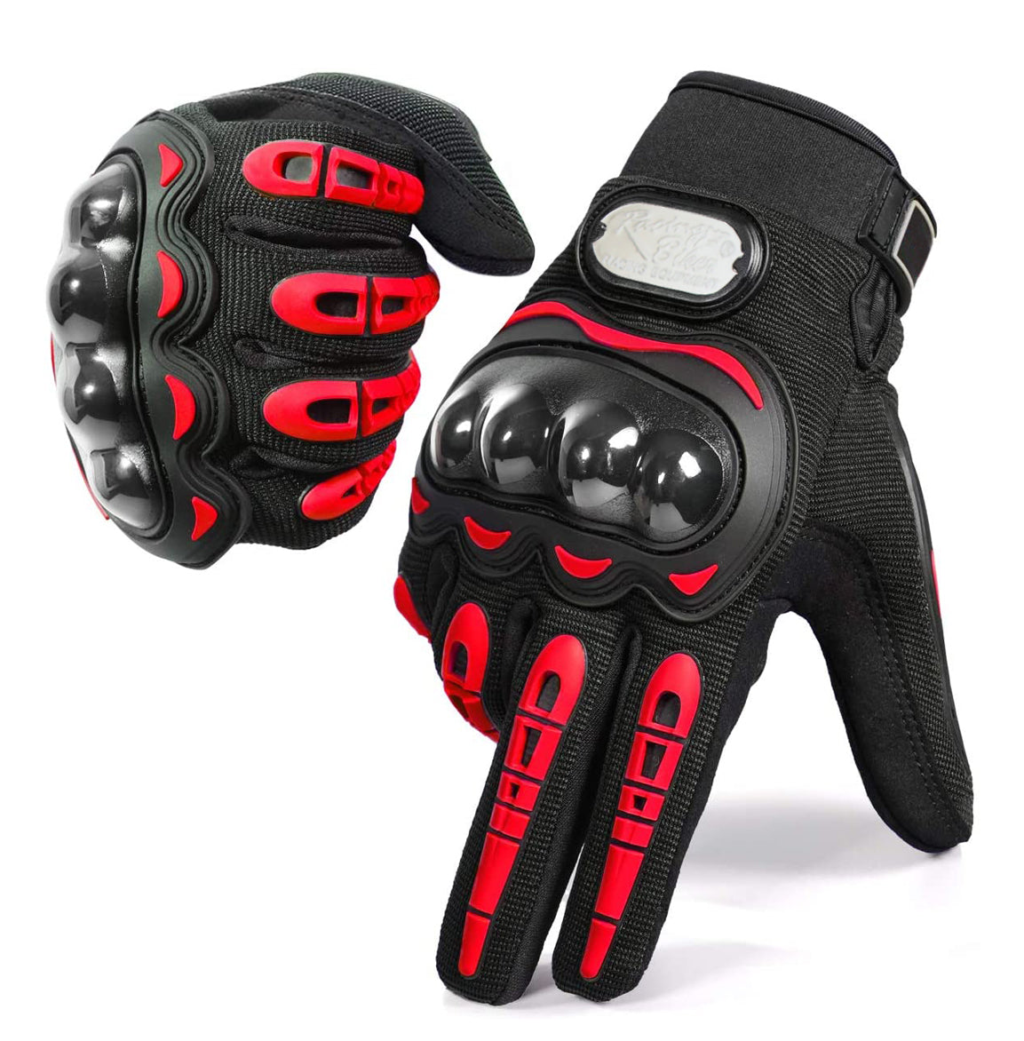 Motorcycle Touch Screen Gloves Breathable Full Finger Hard Shell Anti