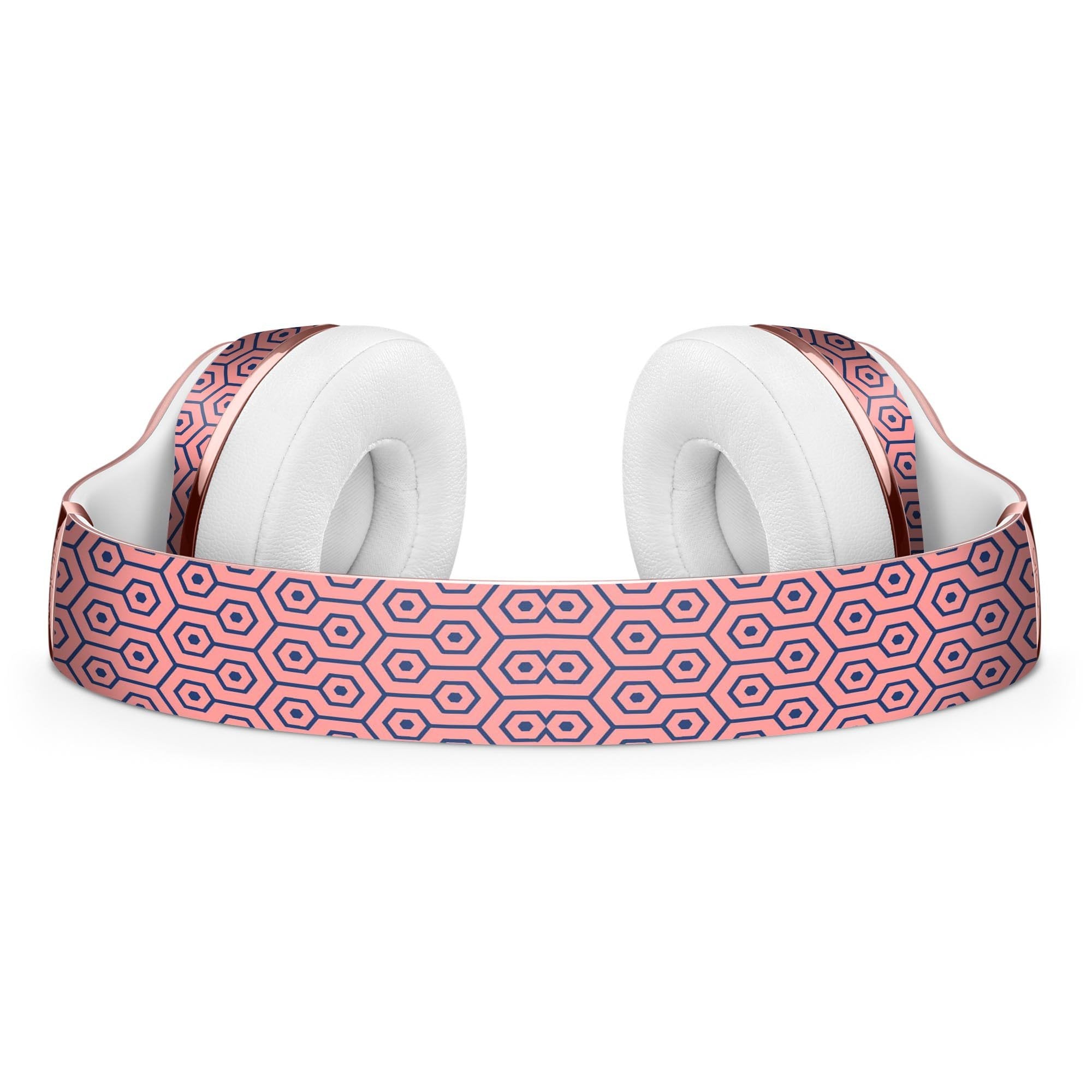 Navy Cells Over Coral 2 Full-Body Skin Kit for the Beats by Dre Solo