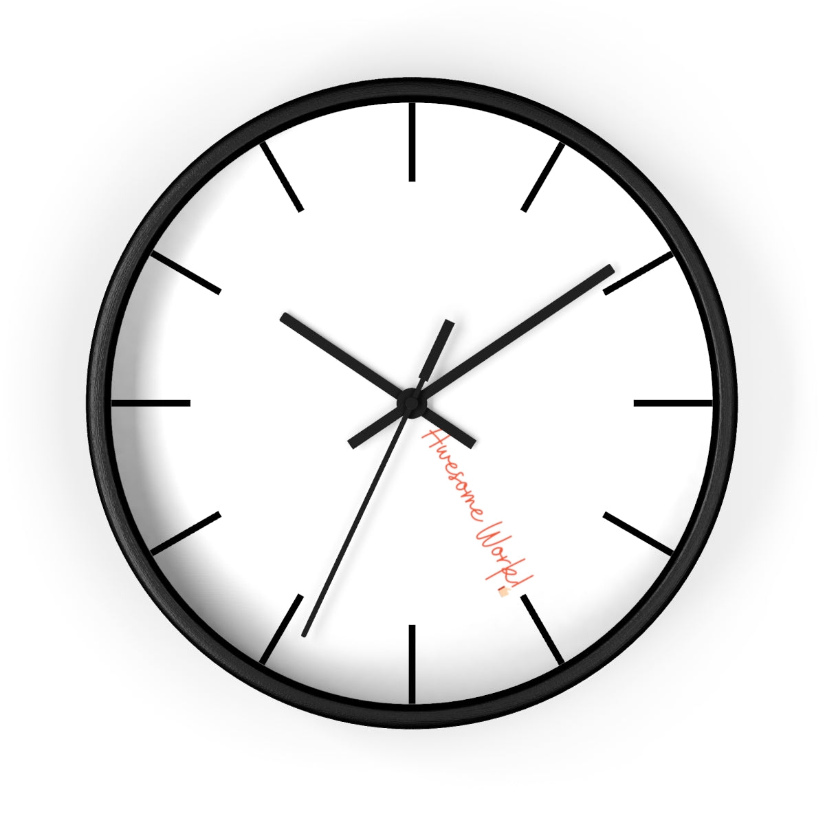 Awesome Work Thumbs Up Wall Clock
