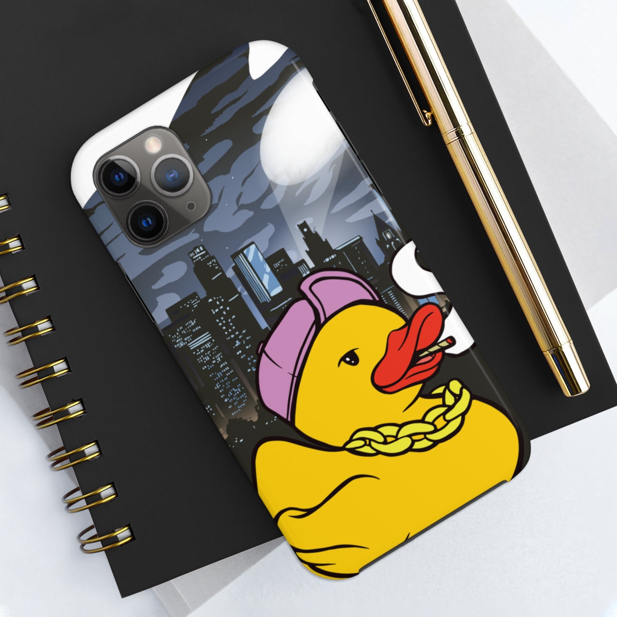 Stoner Ducky City Lights Tough Phone Cases