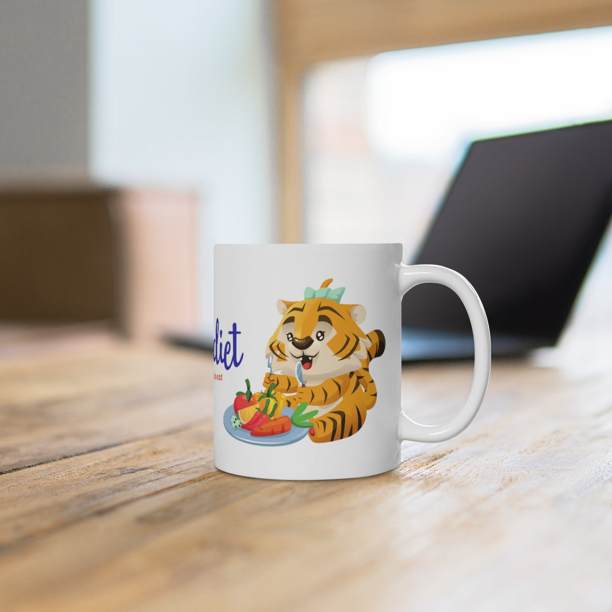 Meat Diet To Eat or Not To Eat Kai & Kiki Mug