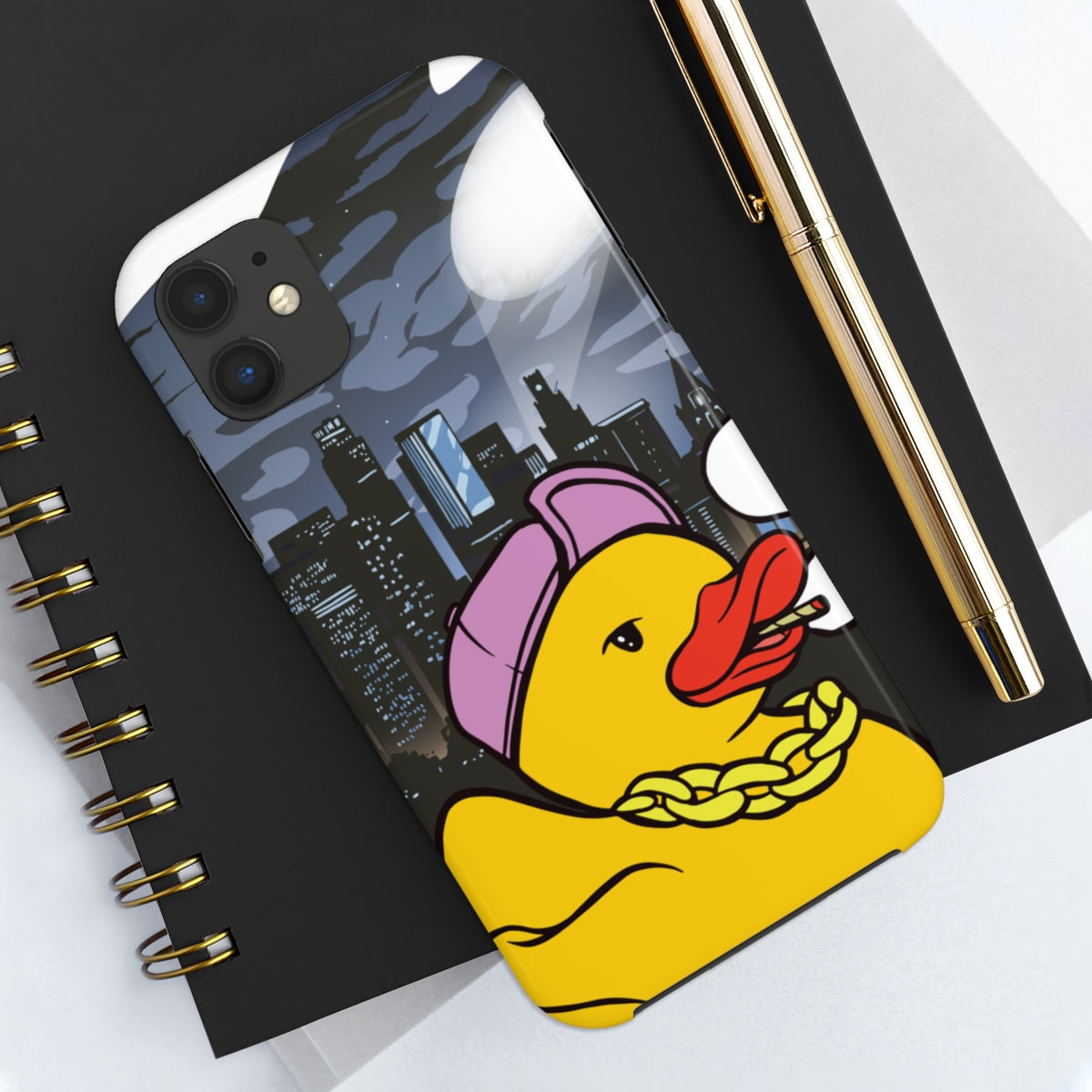Stoner Ducky City Lights Tough Phone Cases