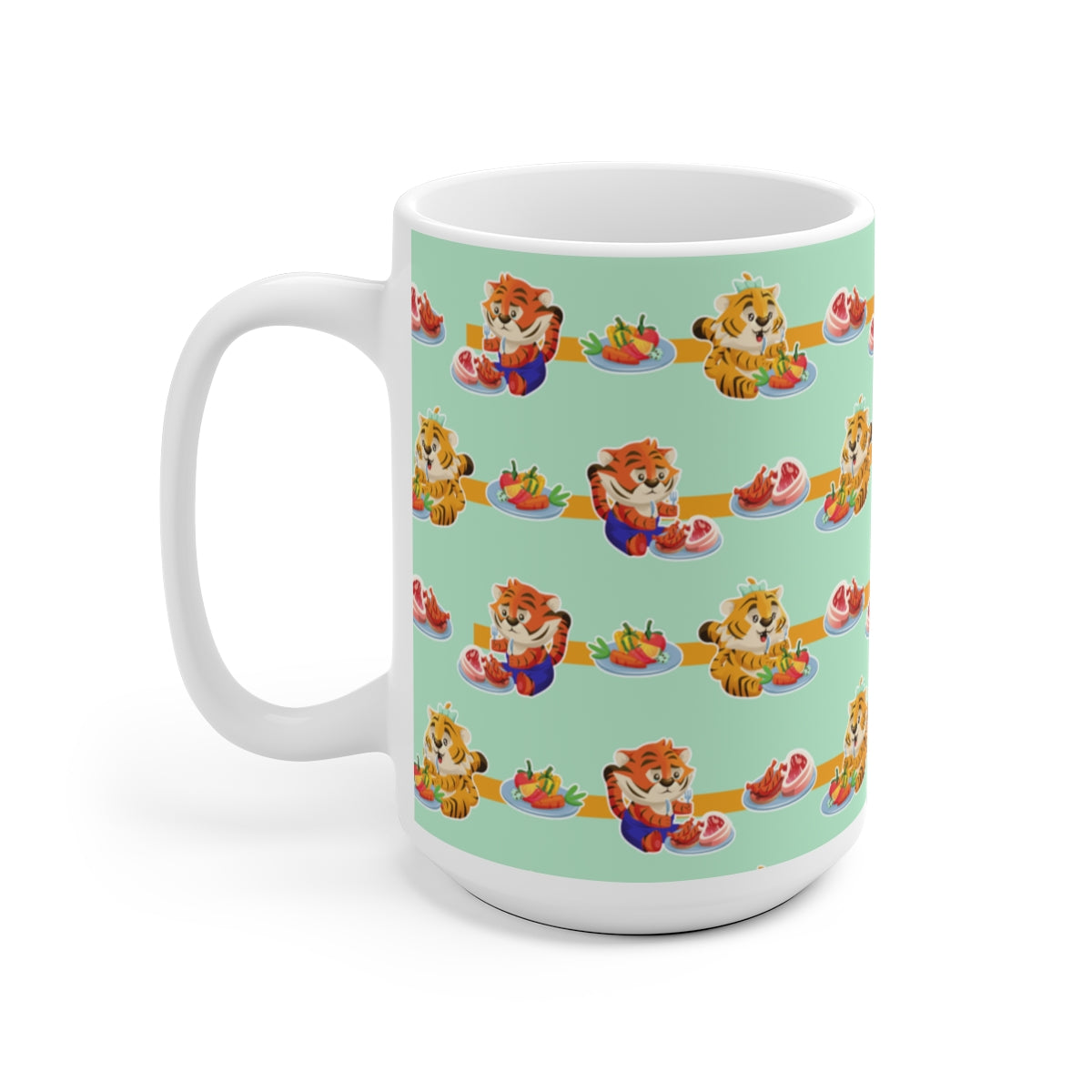 Meat Diet Kai & Kika Ceramic Mug