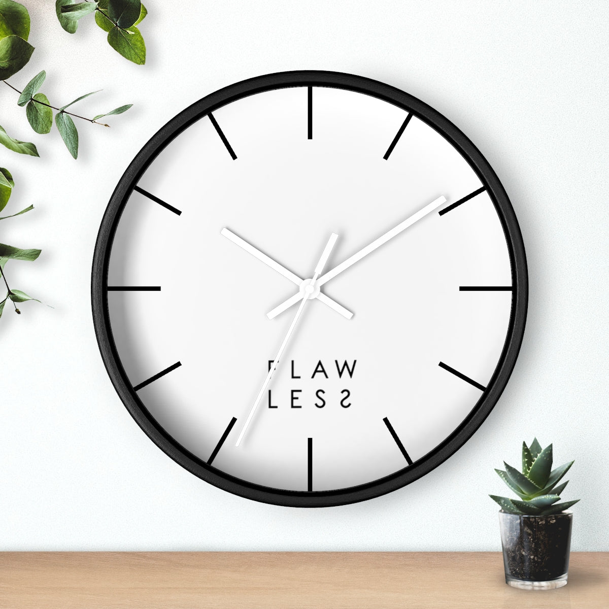 Flawless Wall Clock