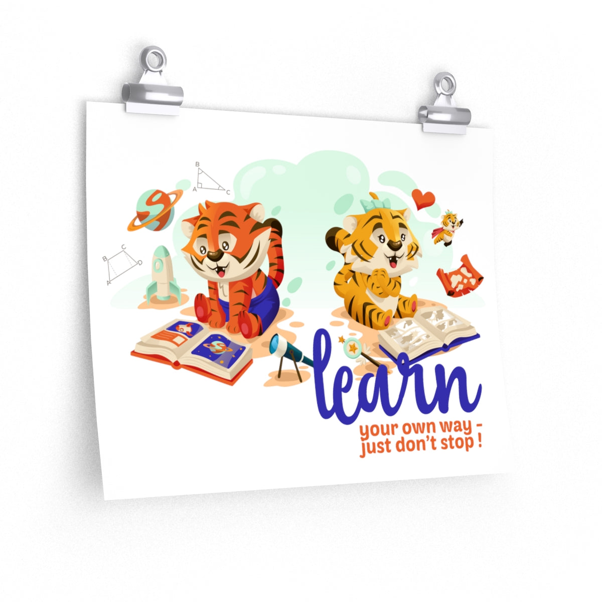 Learn Your Own Way Kai Kika Poster