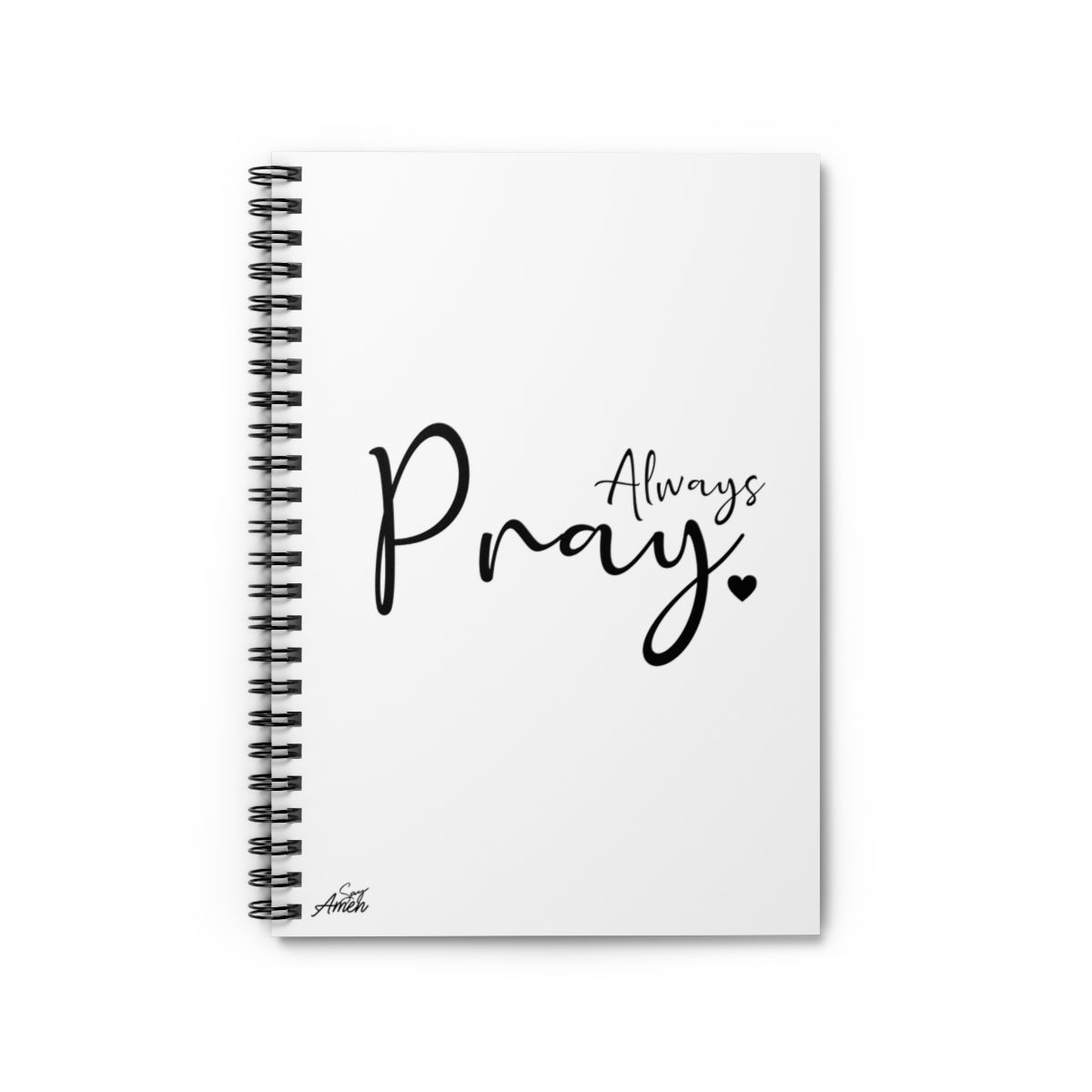 Always Pray Simple Prayer Journal (White)