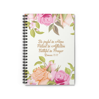 Romans 12:12 Floral Prayer Book