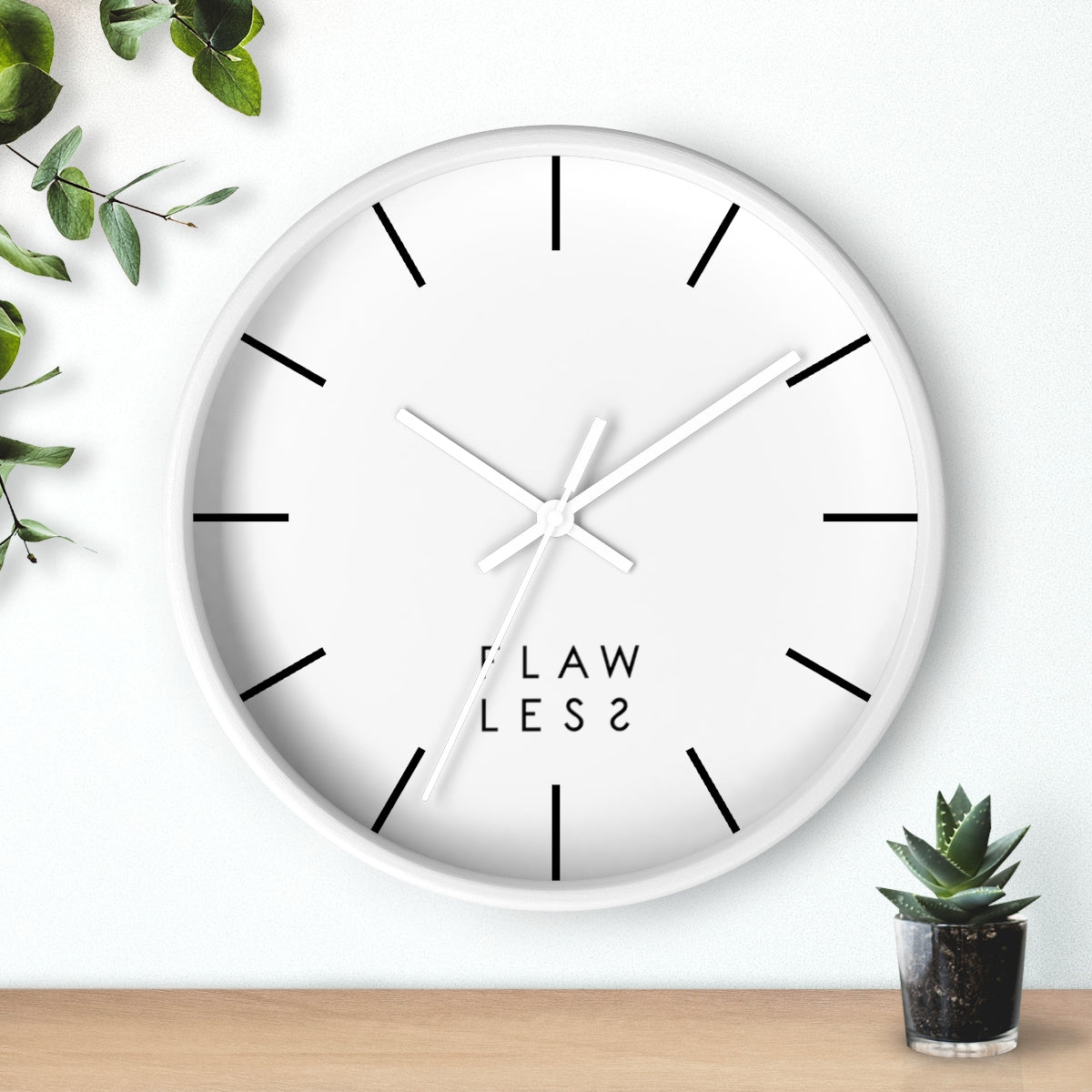 Flawless Wall Clock