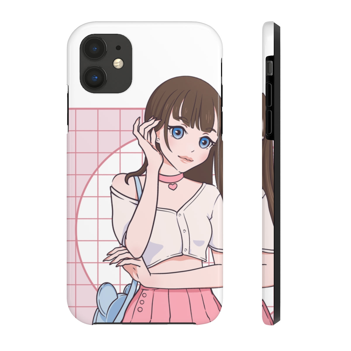 Fashion Model Anime Girl Tough Phone Case