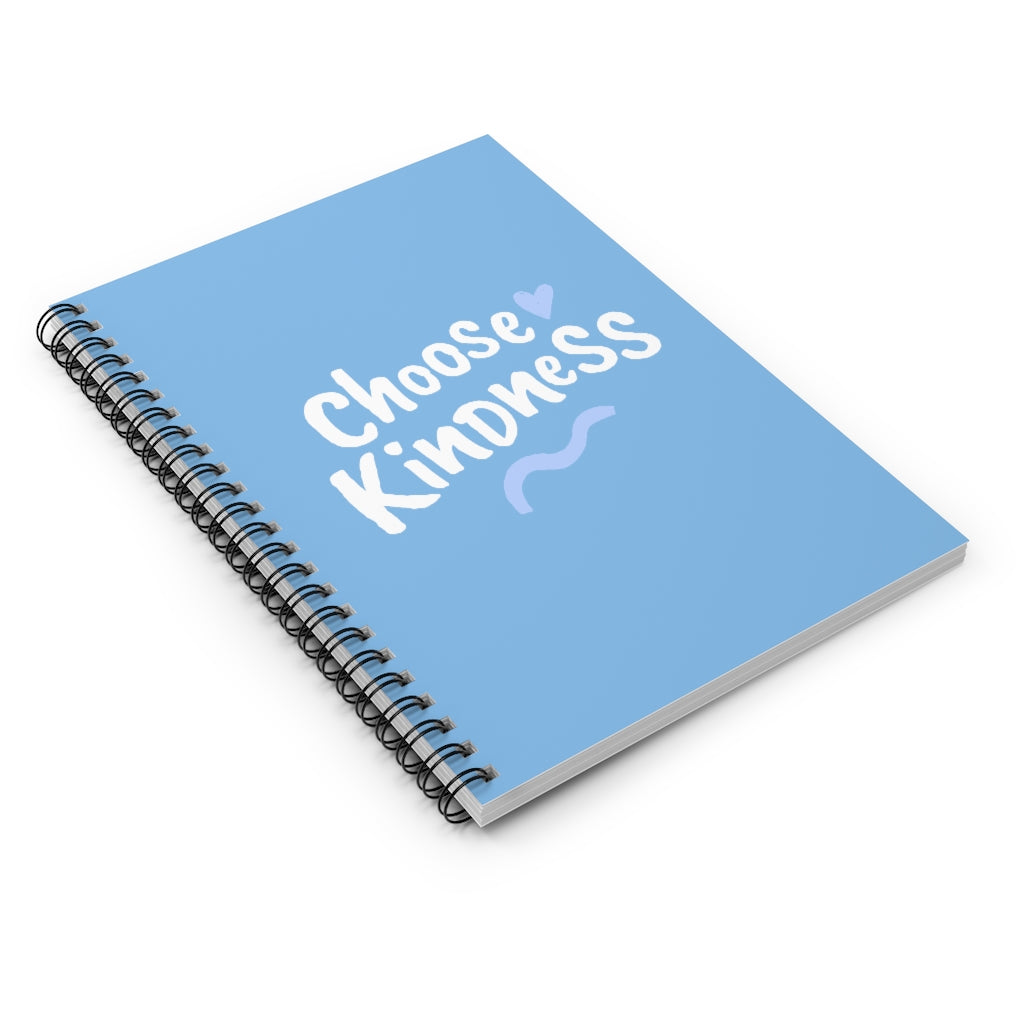 Choose Kindness Heart Spiral Notebook - Ruled Line