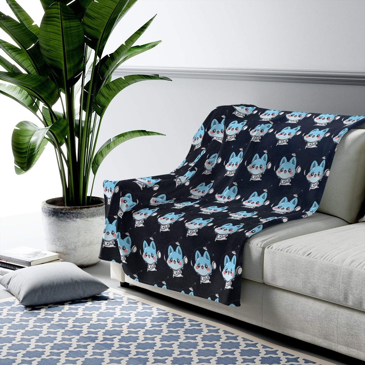 Resolve Buster to the Rescue! Velveteen Blanket