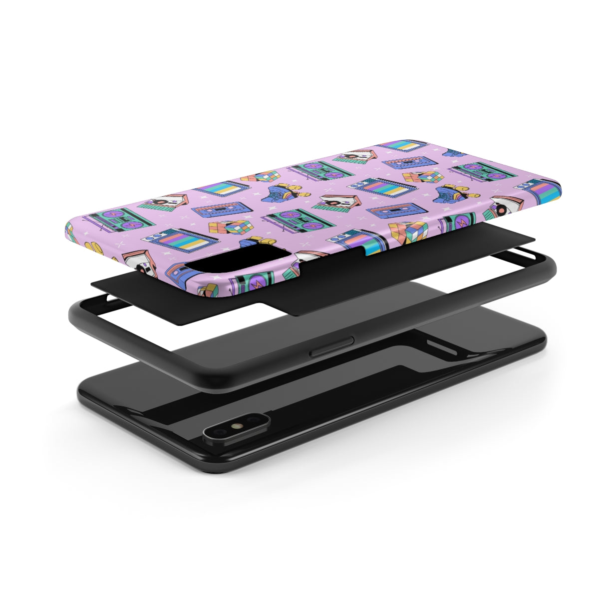 Retro Life Tough Phone Cases