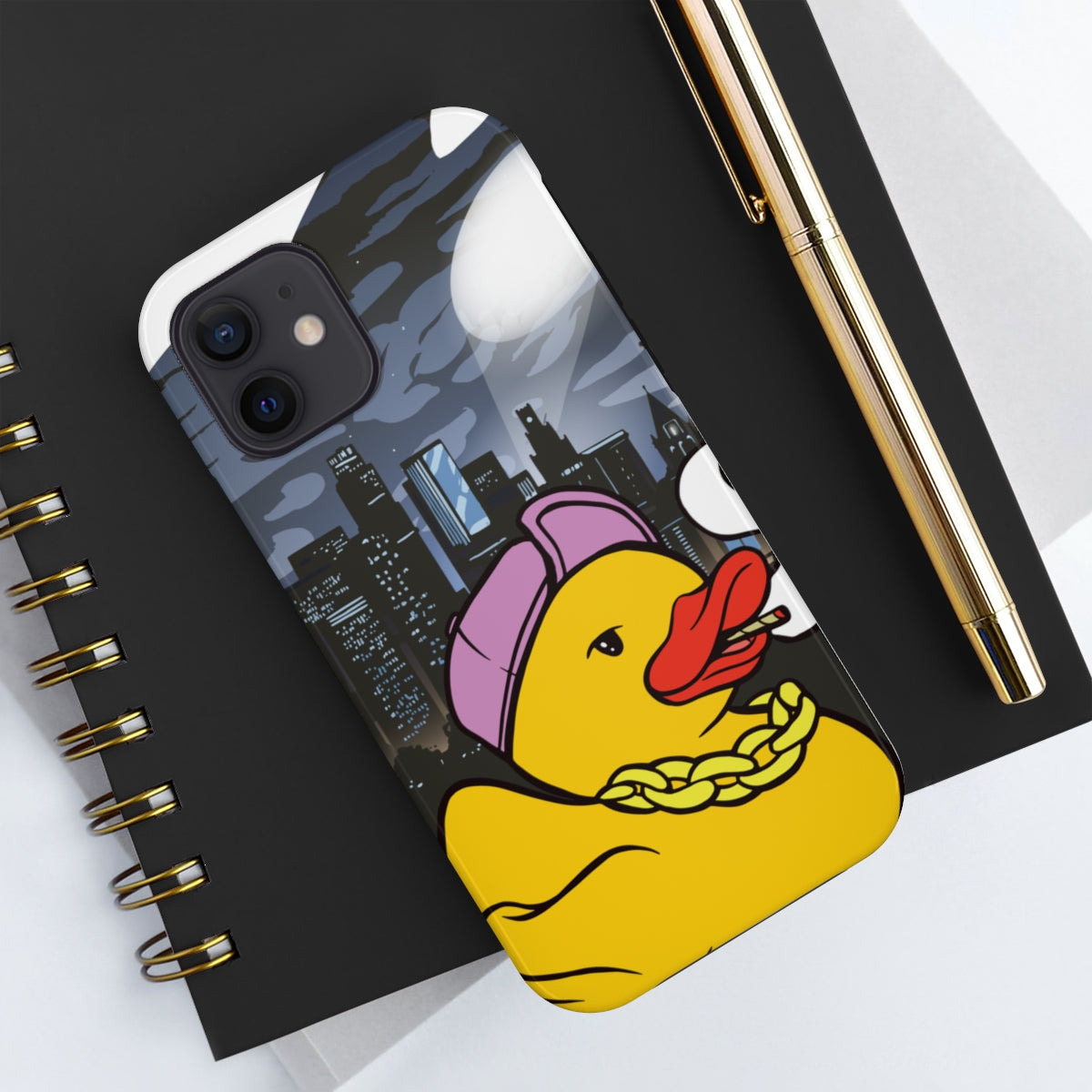 Stoner Ducky City Lights Tough Phone Cases