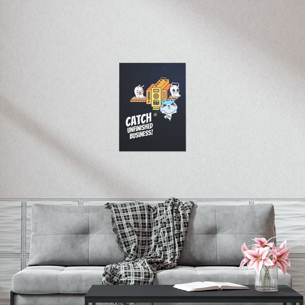 The Effort Machine At Work Matte Poster