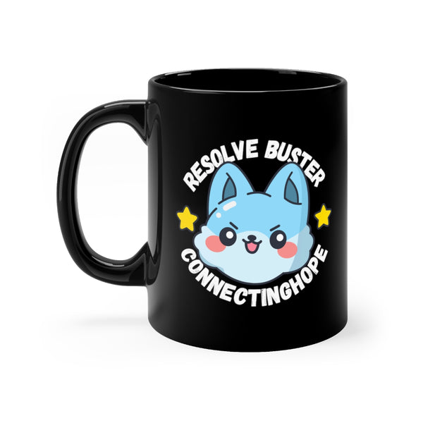 Resolve Buster Black Mug