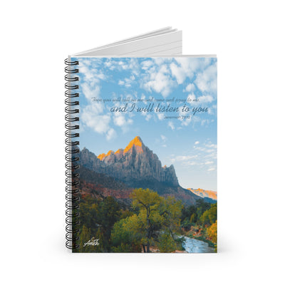 Jeremiah 29:12 Nature Prayer Journal