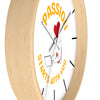 Passion Starts with You Wall Clock