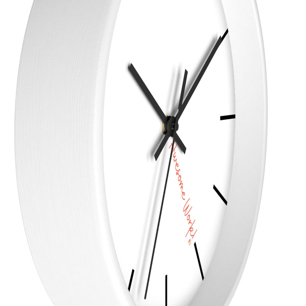 Awesome Work Thumbs Up Wall Clock