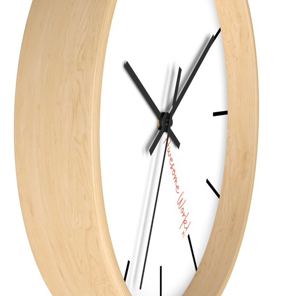 Awesome Work Thumbs Up Wall Clock