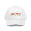 Support Time with Family Unisex Twill Hat