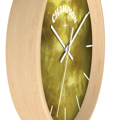 Born to be a Champion Wall Clock