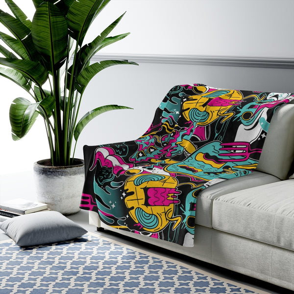 Ghoul Forest Halloween Blanket