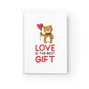 Love is the Best Gift Balloon Bear Journal - Ruled Line