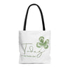 Today is Your Lucky Day Four Leaf Clover Tote Bag