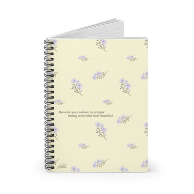 Devote Yourself to Prayer Lavender Prayer Journal