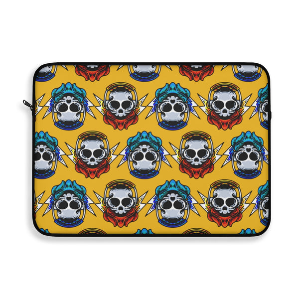 Lala Skull Heads Laptop Sleeve