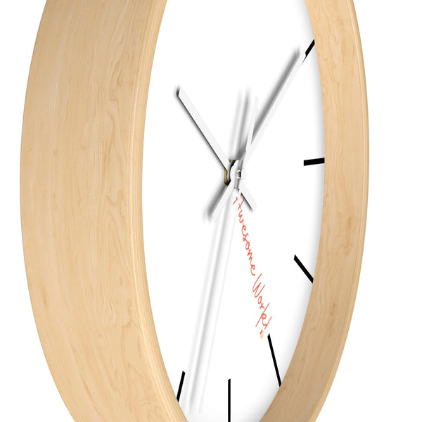 Awesome Work Thumbs Up Wall Clock