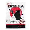 Catzilla Terror Halloween Blanket