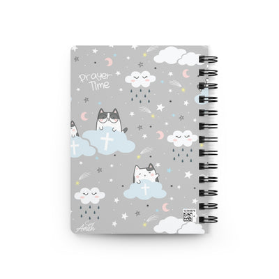 My Little Prayer Book Cat Clouds (Grey)