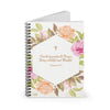 Colossians 4:2 Floral Cover Prayer Notebook